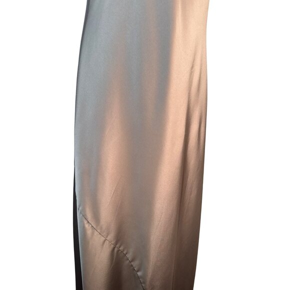 NWOT Show Me Your Mumu Large Taylor Tube Maxi Dress Dune Luxe Satin - Picture 7 of 16